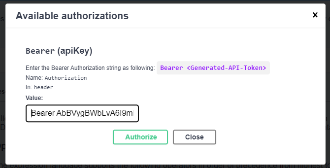 api Key Example